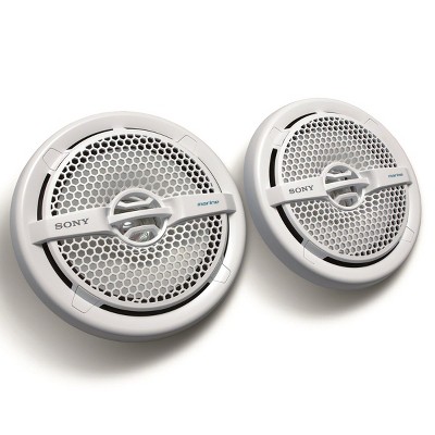 Sony Mobile XS-MP1611 Marine 6-1/2" Dual Cone Speakers - Pair
