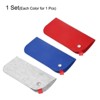 Unique Bargains Felt Portable Storage Scratch-Resistant Women Men Eyeglasses Bags 3 Pcs - 3 of 4