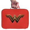 Justice League Wonder Woman Logo Insulated Soft Sided Lunch Box - 3 of 4