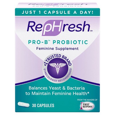 RepHresh Pro-B Probiotic Feminine Supplement - 30 Capsules : Target