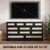 12-Drawer Modern Wooden Dresser (61" Wide) – Rattan Chest of Drawers, TV Stand for 65" TVs, Storage for Bedroom, Living Room, Hallway & Closet - 2 of 4