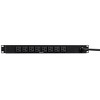 Monoprice 14 Outlet Metal 1U Rackmount Power Distribution Unit - 6 Feet Cord - Black | 1050 Joules, Equipped with Circuit Breaker for Overload - 4 of 4