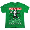 Boys' Short Sleeve Monopoly It's Christmas Ugly Christmas T-Shirt - 2 of 4