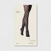 Women's Basketweave Pattern Tights - A New Day™ Black M/l : Target