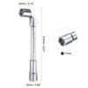 Unique Bargains High Carbon Steel Repairing L-Shaped Angled Double Box End Metric Hex Socket Wrench - 2 of 4