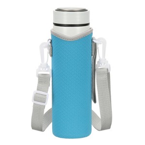 Unique Bargains Neoprene Insulated Water Bottle Sleeve with Strap - 1 of 4