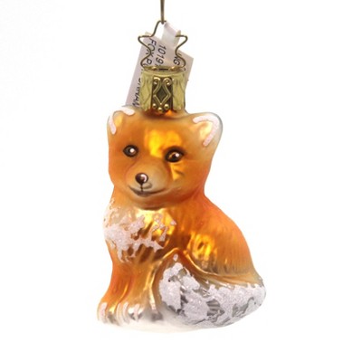 Inge Glas Fox Pup Ornament Christmas Omnivorous Mammal  -  Tree Ornaments