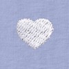 Dalix Lil Heart Face Embroidered Lightweight Relaxed Jersey Tee Summer Cute Short Sleeve T Shirt Womens - 2 of 4