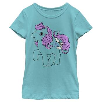 Girl's My Little Pony Blue Belle Cutie Mark T-Shirt