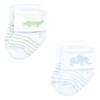 Luvable Friends Infant Boy Newborn and Baby Terry Socks, Safari - image 3 of 4