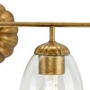 Progress Lighting Quillan 4-Light Vanity Light, Gold Ombre, Clear Glass Shades - 2 of 4