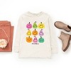 The Juniper Shop SmileyWorld Bright Pumpkins Chart Youth Long Sleeve Tee - 3 of 4