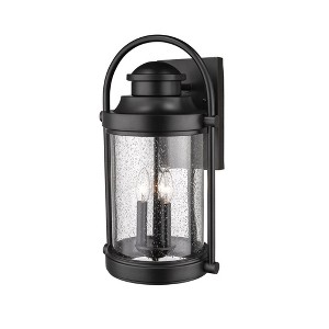 Millennium Lighting Livingston 3 - Light Wall Light in  Powder Coat Black - 1 of 1