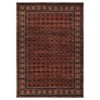 Washable Area Rugs Modern Bordered Floor Cover, Non-Slip Geometric Accent Carpet, Stain-Resistant Low Pile Indoor Mat - 4 of 4