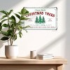 Lomsoe Christmas Metal Signs Christmas Trees Tin Sign Vintage Print Art Poster Ornaments Wall Decor Xmas Novelty Gift 8X12 Inch - 4 of 4