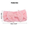 Unique Bargains Cotton Bow Headband Fashion Cute Hair Band for Child 6.3 Inch - 4 of 4
