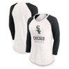 MLB Chicago White Sox Women's White 3/4 Sleeve Fashion T-Shirt - 3 of 3