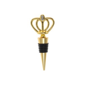 Unique Bargains Bottle Stoppers Double Diamond Crown Zinc Alloy PTR 4.02"x1.77"x0.79" 1 Pc - 1 of 3