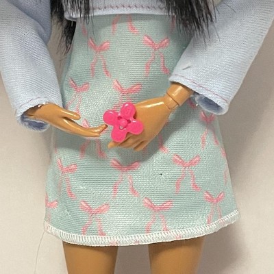Barbie Fashionistas Doll #245 in Purple Striped Dress, Autistic Barbie with  Accessories : Target