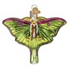 Old World Christmas 3.5 Inch Luna Moth Ornament Beautiful Insect Flutter Tree Ornaments - 2 of 3