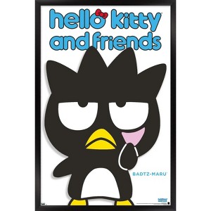 Trends International Hello Kitty and Friends: Hello - Badtz-Maru Feature Series Framed Wall Poster Prints - 1 of 4