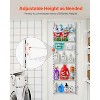 VEVOR Over the Door Pantry Organizer, 6-Tier Pantry Organization and Storage, Heavy-Duty Steel Hanging Spice Rack, White - 4 of 4