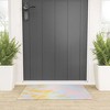 SunshineCanteen gentle flowers Looped Vinyl Welcome Mat - Society6 - 2 of 4
