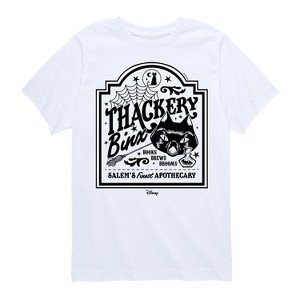 Boys' - Hocus Pocus - Binx Business Sign -Toddler and Youth Short Sleeve Graphic T-Shirt Short Sleeve Graphic T-Shirt - 1 of 4