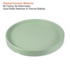 Unique Bargains Indoor Ceramic Round Plant Pot Saucers Tray 2 Pcs - 3 of 4