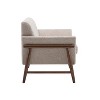Christopher Knight Home Shiloh Modern 57.5" Elm Wood Frame Uphostered Loveseat - 4 of 4