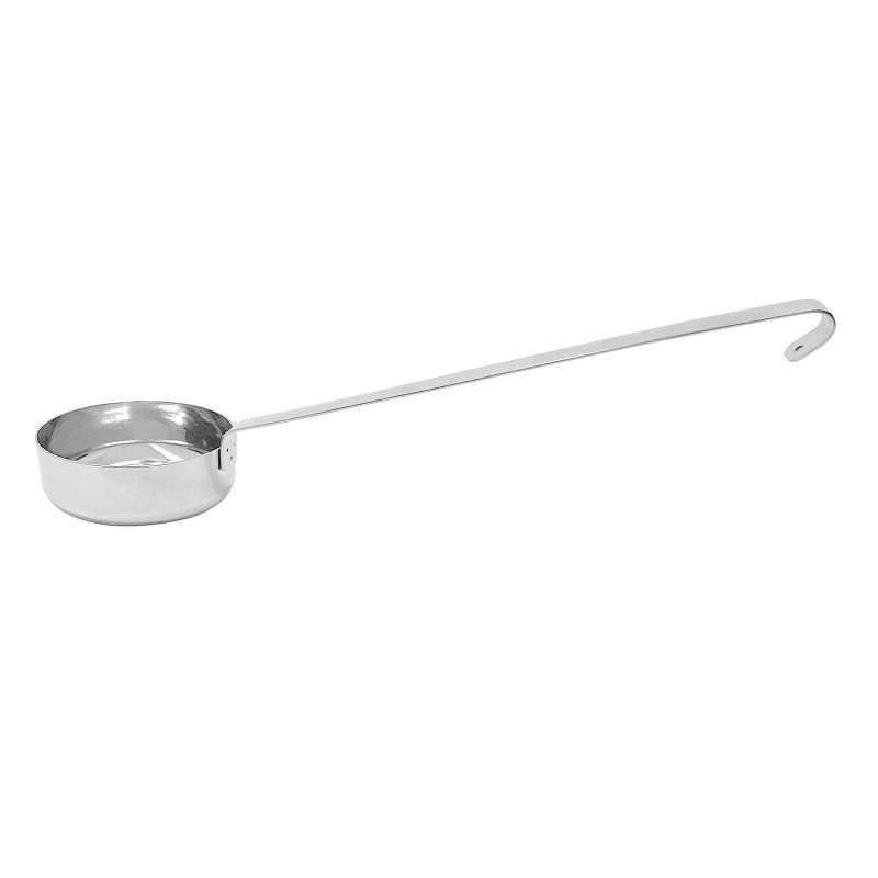 Norpro Stainless Steel Flat Bottom Ladle, 3 Ounce Capacity, Stainless Steel, 4 of 7