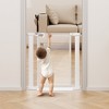 unipaws Clear Dog Gate Baby Gate - 3 of 4