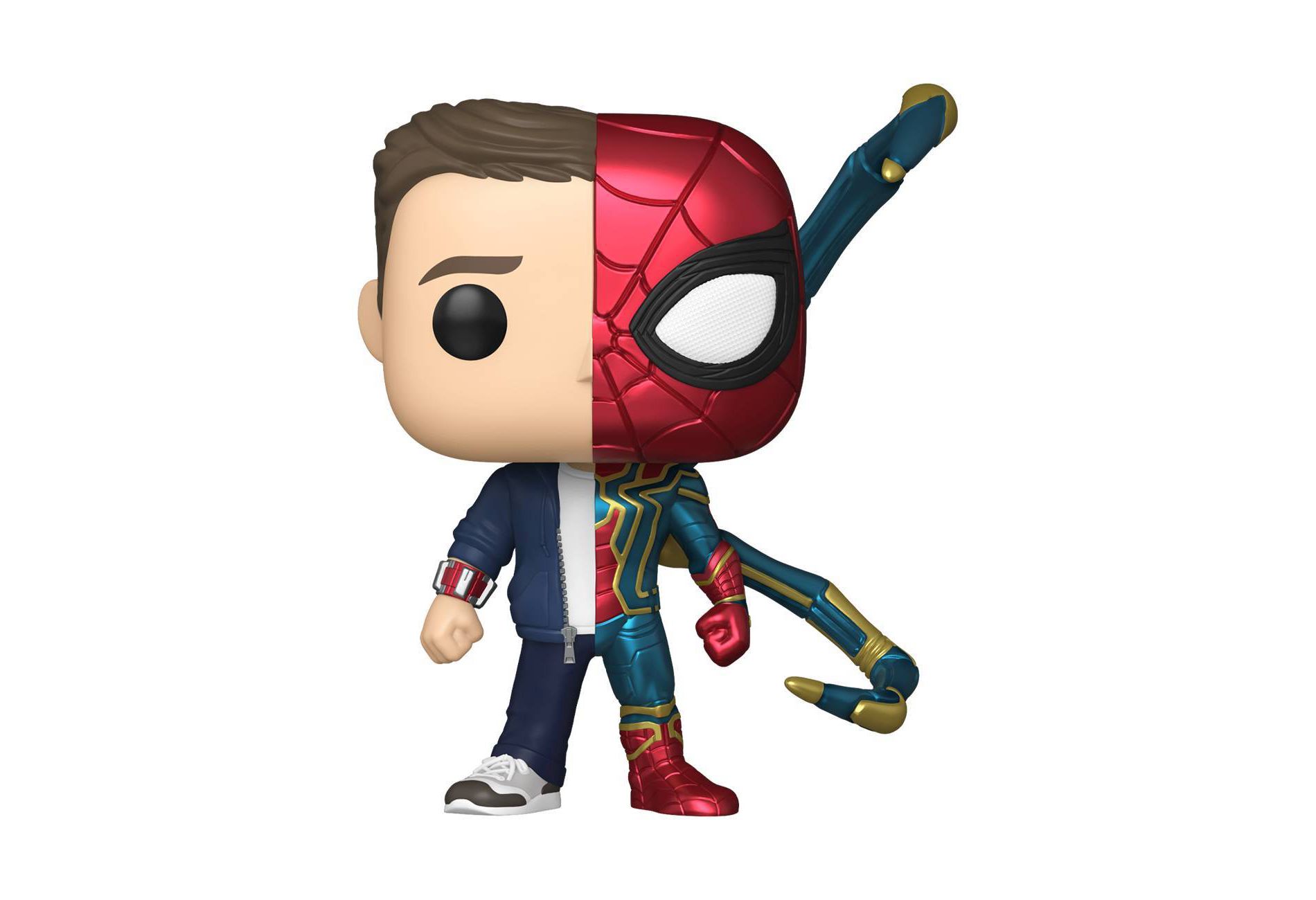 Funko POP! Marvel: Split Spider-Man/Peter Figure