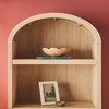 Saracina Home 3pc Modern Writing Desk with 2 Open Arched Bookshelves - 4 of 4
