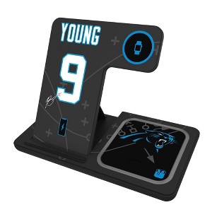 NFL Carolina Panthers Players Game Tactic 15-Watt 3 in 1 Charging Station - 1 of 4
