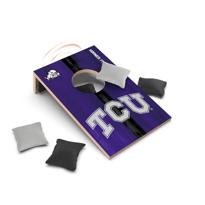 NCAA TCU Horned Frogs Table Top Cornhole Bluetooth Speaker