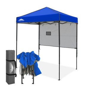 EAGLE PEAK 6'x4'Instant Pop Up Canopy with Adjustable Sun Wall - 1 of 4