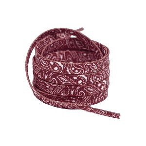INSPIRE CHIC Paisley Flat Shoe Laces for Sneakers 1 Pair - 1 of 4