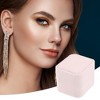 Unique Bargains Luxury Suede Jewelry Ring Box 1 Pc - 3 of 4