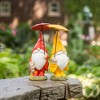 Melrose Umbrella Garden Gnome Figurine (Set of 4) - 4 of 4