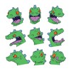 Rugrats Reptar Facial Expressions Men's Black T-shirt - 2 of 2