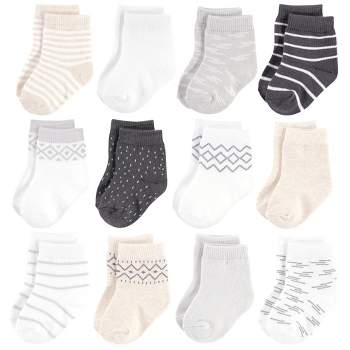 Touched by Nature Baby Unisex Organic Cotton Socks, Modern Neutral