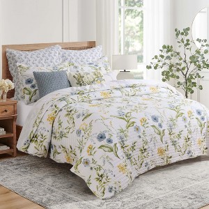 Viviana Quilt and Pillow Sham Set - Levtex Home - 1 of 4