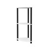 Homez 3 Tiers Wood Household Shelving Unit (15.67 in. W x 29.72 in. H x 15.67 in. D) - 2 of 4
