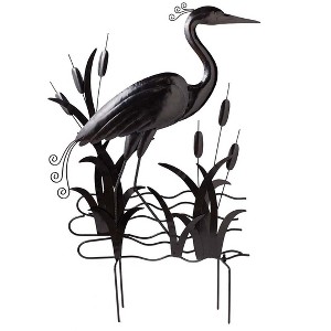 Wind & Weather Metal Heron Garden Stake - 1 of 1