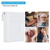Unique Bargains Mini Love Heart PVC Material Photocard Binder Album with 32 Pockets 4.3"x3.3" - 4 of 4