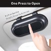 TruAIR Car Sun Visor Glasses Box Ð Universal Sunglasses Clip and Storage Case - 2 of 4