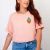 That's Show Business Puff/Glitter - Womens Garment Dyed Tee - 3 of 3