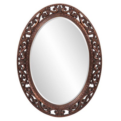 Howard Elliott 48"x14" Allure Venetian Wall and Accent Mirror: Modern Style, Glass Frame, No Assembly Required