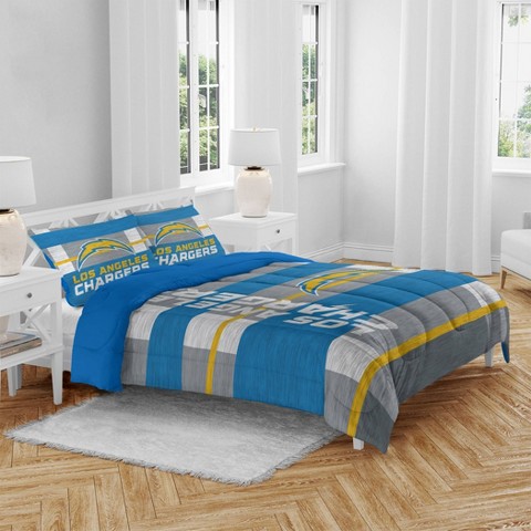 NFL Heathered Stripe Queen Bed in a Bag - 3pc